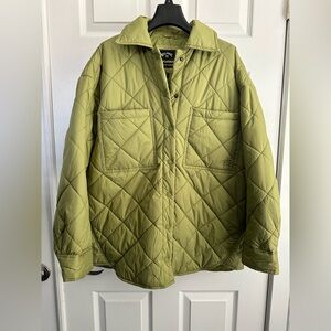 Billabong Shackett - Green, Quilted Down - Medium